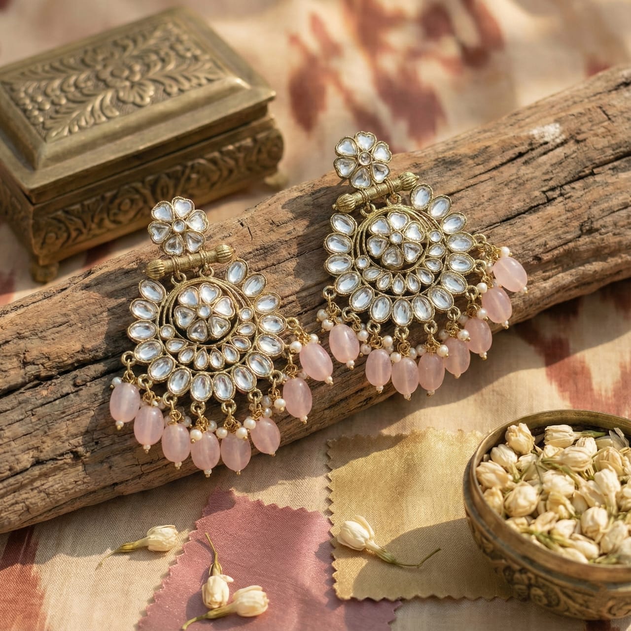 Light Pink Earrings