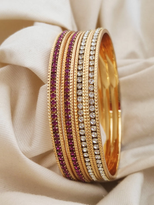 Crystal-Studded Bangle