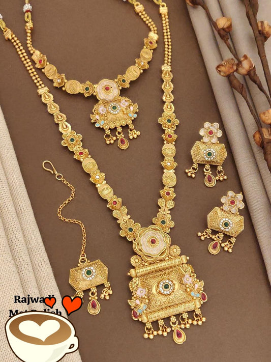 Rajwadi Jewelry Set