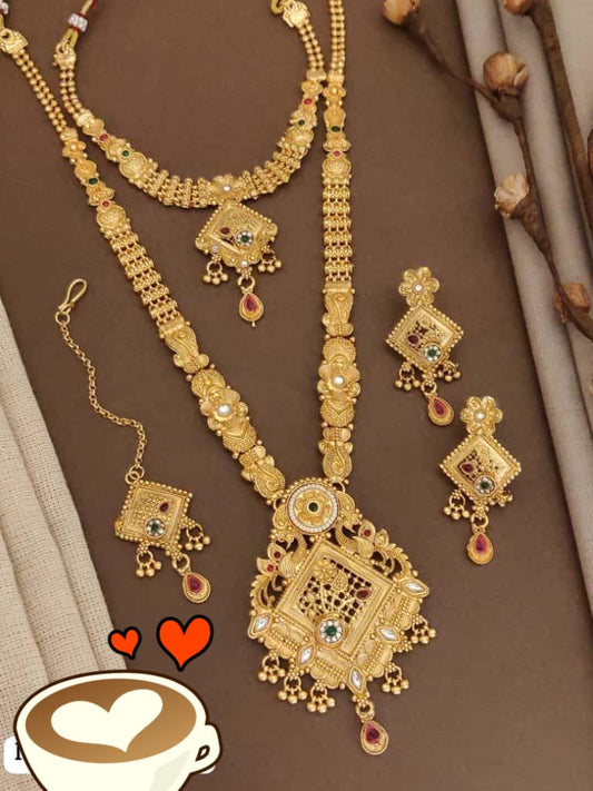 Rajwadi Jewelry Set