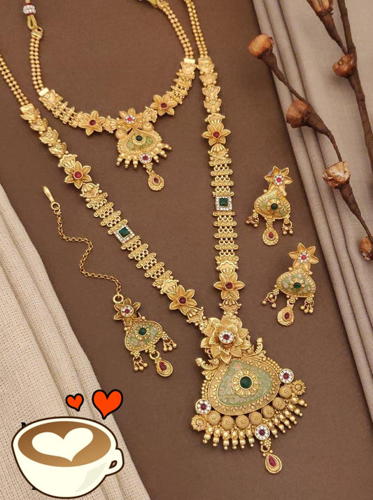 Rajwadi Jewelry Set