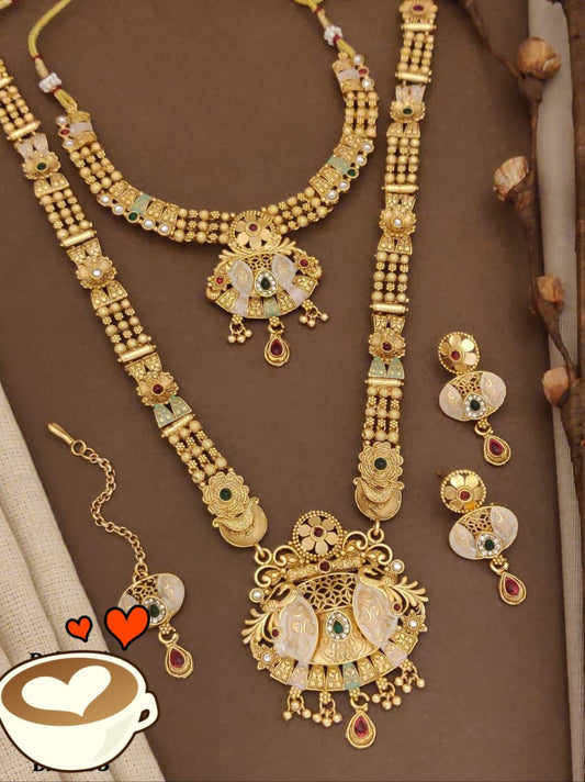Rajwadi Jewelry Set
